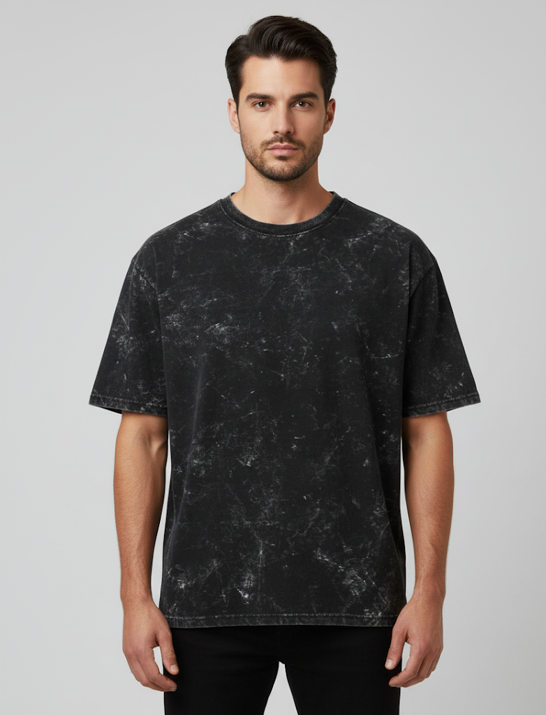 Acid Washed Oversized Tee